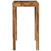 vidaXL Bar Table Solid Acacia Wood 46.4"x23.6"x42.1"