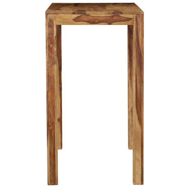 vidaXL Bar Table Solid Acacia Wood 46.4"x23.6"x42.1"