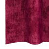 vidaXL Curtain with Curtains 2 pcs Wine Red 175 x 140 cm Velvet