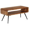 vidaXL Coffee Table Natural wood grain