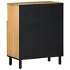 vidaXL Sideboard Mango desert brown Solid Mango Wood 23.6 x 13.0 x 29.5 in