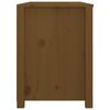 vidaXL Side Cabinet Honey brown Solid pine wood Medium Side Cabinet