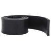 vidaXL Rubber Edge For Snow Plow Black Styrene-butadiene rubber