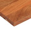 vidaXL Table Top 39.4"x7.9"x1" Rectangular Solid Wood Acacia