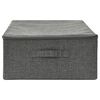 vidaXL Storage Box Anthracite Fabric, Oxford fabric, Non-woven