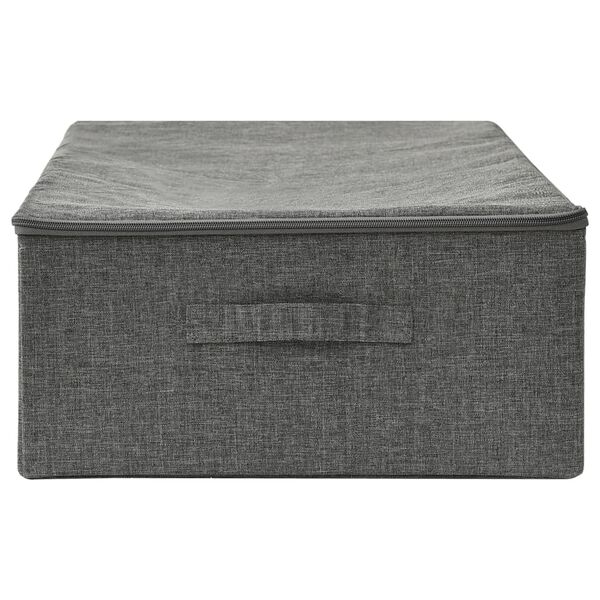 vidaXL Storage Box Anthracite Fabric, Oxford fabric, Non-woven