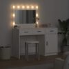 vidaXL Dressing Table 2 pcs White 40 x 41 x 75 cm Engineered wood