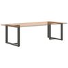 vidaXL Dining Table Leg Anthracite Powder-Coated Steel Standard