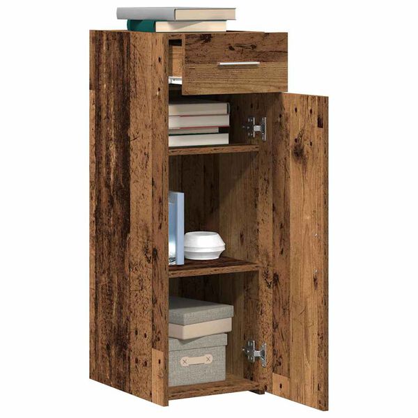 vidaXL Sideboard Old wood 30 x 42.5 x 93 cm Engineered wood