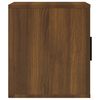 vidaXL TV Cabinet Brown Oak Engineered Wood Rectangular Contemporary