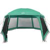 vidaXL Pool Tent with Removable Fly & Mesh Walls Sea Green 243.3x209.4"