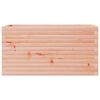 vidaXL Garden Planter Natural Wood Solid Douglas Wood Medium Durable
