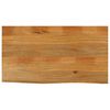 vidaXL Table Top Natural Solid mango wood 43.3 x 23.6 in Tough
