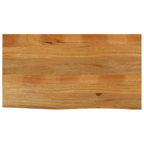 vidaXL Table Top Natural Solid mango wood 43.3 x 23.6 in Tough