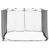 vidaXL Mosquito Net for Outdoor 220 Mesh Black 118.1x118.1x78.7"