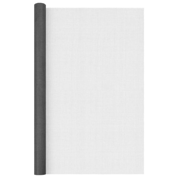 vidaXL Mesh Screen Fiberglass 31.5x393.7" Black