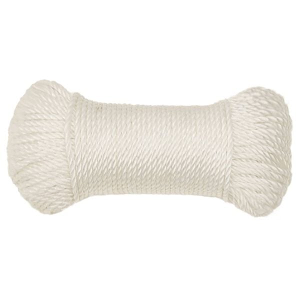 vidaXL Work Rope White 0.31 " 82.0 ' Polypropylene