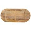 vidaXL Table Top Natural Wood Solid Mango Wood 55.1x19.7 in Table Top