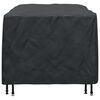 vidaXL Furniture Cover Plain Black 62.99 x 39.37 x 27.56 in 420D