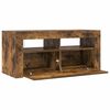 vidaXL TV Cabinet Smoked Oak Engineered wood TV Cabinet Rectangular