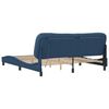 vidaXL Bed Frame Blue