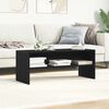 vidaXL TV Cabinet Black Oak Engineered Wood Medium TV Cabinet