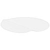 vidaXL Table Protector Clear PVC 27.6 in diameter Table Protector