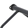 vidaXL Saddle Rack Black Powder-coated iron Compact Portable