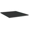 vidaXL Shelf Set of 8 High gloss black Engineered wood Medium Simple
