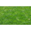 vidaXL Chicken Wire Fence with PVC Coating 82.0x2.5' Green