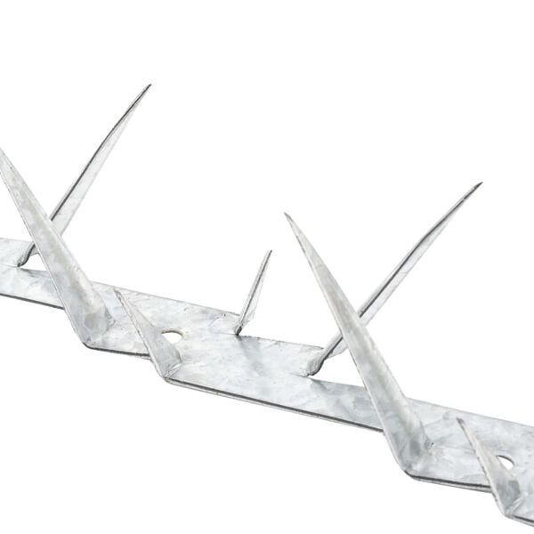 vidaXL Wall Spikes 25 pcs Steel 3.3'