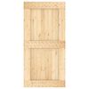 vidaXL Door NARVIK 39.4"x82.7" Solid Wood Pine