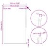vidaXL Roller blind Blackout 31.5"x68.9" Gray