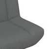 vidaXL Swivel Chair Dark Grey 63 x 75 x 76 cm fabric