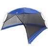 vidaXL Mosquito Tent with Roof Azure Blue 149.61 x 149.61 x 88.58 in