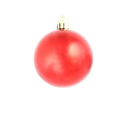 vidaXL 100 Piece Christmas Ball Set 1.2"/1.6"/2.4" Red