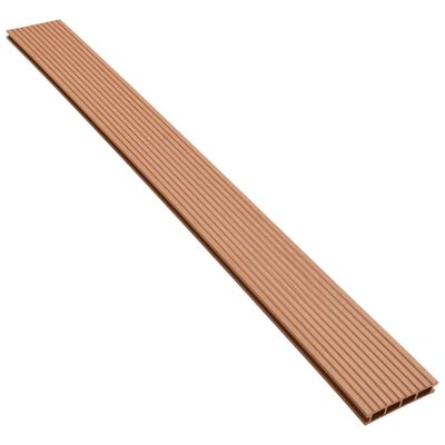 vidaXL WPC Decking Boards with Accessories 172.2 ft² 7.2' Brown