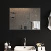vidaXL LED Bathroom Mirror 27.6"x19.7"