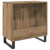 vidaXL Bathroom Cabinet Artisan Oak 22.8x13.0x23.6" Engineered Wood