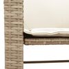 vidaXL Patio Sofa Beige