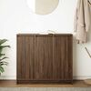 vidaXL Sideboard Brown oak Engineered wood Medium Sideboard