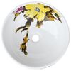 vidaXL Countertop Basin Multicolour Round Φ16.1x5.5" Ceramic