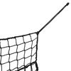 vidaXL Hay Net Set of 2 Black Polypropylene 59.1 x 35.4 in Collapsible