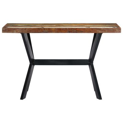 vidaXL Dining Table 47.2"x23.6"x29.5" Solid Reclaimed Wood