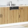 vidaXL Dishwasher Panel Artisan Oak Engineered Wood Standard Durable
