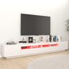 vidaXL TV Cabinet White Engineered wood 102.4 in x 13.8 in x 15.7 in