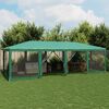 vidaXL Party Tent Green HDPE Large UV-resistant materials Party Tent