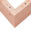 vidaXL Garden Planter Natural wood Solid Douglas wood Medium