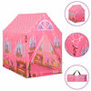 vidaXL Play Tent Pink 170T polyester, PVC, PE 40.9 in Foldable