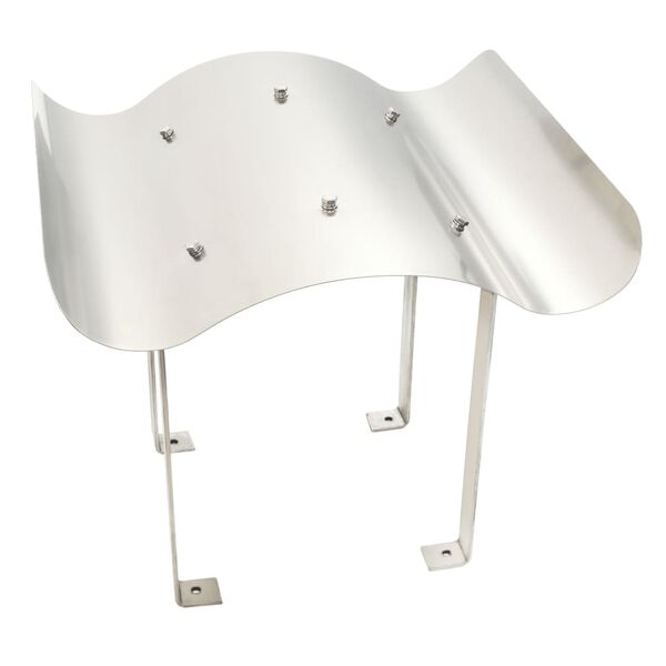 vidaXL Chimney Cowl Stainless Steel 27.6 x 27.6 x 14.6"